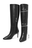 Women's Black Slim High Heel Leather Boot
| Derimod
Women's Black Slim High Heel Leather Boot
| Derimod