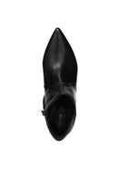 Geox Kadın Siyah Faviola Fermuarlı Topuklu Deri Bot | Derimod Geox Kadın Siyah Faviola Fermuarlı Topuklu Deri Bot | Derimod