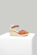 Taba Dolgu Topuk Kadın Espadril | Derimod Taba Dolgu Topuk Kadın Espadril | Derimod