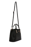 Women's Black Long Strap Shoulder Bag | Derimod Women's Black Long Strap Shoulder Bag | Derimod