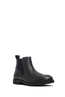 Male Black Leather Chelsea Boots | Derimod Male Black Leather Chelsea Boots | Derimod