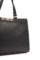 Kadın Siyah Uzun Askılı Kol Çantası | Derimod Kadın Siyah Uzun Askılı Kol Çantası | Derimod