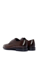 Men's Brown Laced Leather Classic Shoes | Derimod Men's Brown Laced Leather Classic Shoes | Derimod