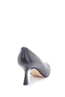 Kadın Deri Topuk Detaylı Stiletto | Derimod Kadın Deri Topuk Detaylı Stiletto | Derimod