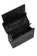 Kadın Siyah Uzun Askılı Kol Çantası | Derimod Kadın Siyah Uzun Askılı Kol Çantası | Derimod