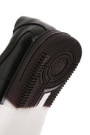 Men's Black Thick Sole Lace Up Leather Sneaker | Derimod Men's Black Thick Sole Lace Up Leather Sneaker | Derimod