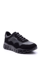 Erkek Süet Detaylı Deri Sneaker | Derimod Erkek Süet Detaylı Deri Sneaker | Derimod