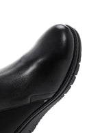 Women's Black Comfort Leather Boots | Derimod Women's Black Comfort Leather Boots | Derimod