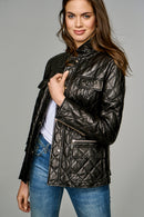 LAURA WOMEN'S LEATHER JACKET | Derimod LAURA WOMEN'S LEATHER JACKET | Derimod