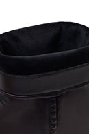 Woman Black Heeled Leather Boots | Derimod Woman Black Heeled Leather Boots | Derimod