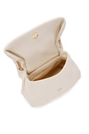 Women's Cream Long Chain Strap Shoulder Bag | Derimod Women's Cream Long Chain Strap Shoulder Bag | Derimod