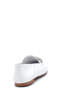 Women's Chain Detailed Leather Loafer | Derimod Women's Chain Detailed Leather Loafer | Derimod