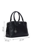 Women's Black Long Strap Casual Shoulder Bag | Derimod Women's Black Long Strap Casual Shoulder Bag | Derimod