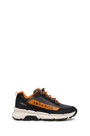 Geox Boy Grey Flexyper Plus Abx Laced Waterproof Sneaker | Derimod Geox Boy Grey Flexyper Plus Abx Laced Waterproof Sneaker | Derimod