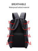 D-Pack Unisex Gray Technological Fabric Hardcase Backpack | Derimod D-Pack Unisex Gray Technological Fabric Hardcase Backpack | Derimod