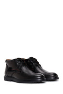 Men's Black Leather Casual Boots | Derimod Men's Black Leather Casual Boots | Derimod