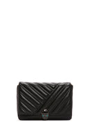 Women's Black Long Strap Shoulder Bag | Derimod Women's Black Long Strap Shoulder Bag | Derimod