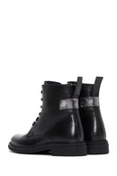 Women's Black Leather Boots | Derimod Women's Black Leather Boots | Derimod