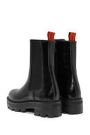 Harley Davidson Kadın Siyah Fermuarlı Deri Chelsea Bot | Derimod Harley Davidson Kadın Siyah Fermuarlı Deri Chelsea Bot | Derimod