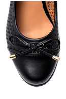 Women's Wedge Heeled Bow Shoes | Derimod Women's Wedge Heeled Bow Shoes | Derimod