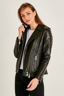 Gigi Kadın Deri Ceket | Derimod Gigi Kadın Deri Ceket | Derimod