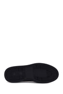 Men's Black Lace-up Leather Sneaker | Derimod Men's Black Lace-up Leather Sneaker | Derimod