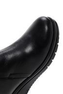 Women's Black Comfort Leather Boots | Derimod Women's Black Comfort Leather Boots | Derimod
