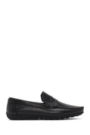 Men's Black Leather Casual Loafer | Derimod Men's Black Leather Casual Loafer | Derimod