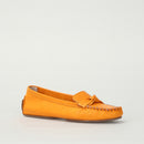 Sarı Kadın Deri Loafer | Derimod Sarı Kadın Deri Loafer | Derimod