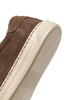 Women's Brown Lace-Up Suede Leather Sneaker | Derimod Women's Brown Lace-Up Suede Leather Sneaker | Derimod