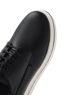 Men's Black Lace-up Leather Casual Shoes | Derimod Men's Black Lace-up Leather Casual Shoes | Derimod