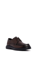 Male Brown Lace-up Leather Casual Shoes | Derimod Male Brown Lace-up Leather Casual Shoes | Derimod