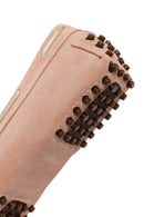 Woman Powder Tasselled Suede Loafer | Derimod Woman Powder Tasselled Suede Loafer | Derimod