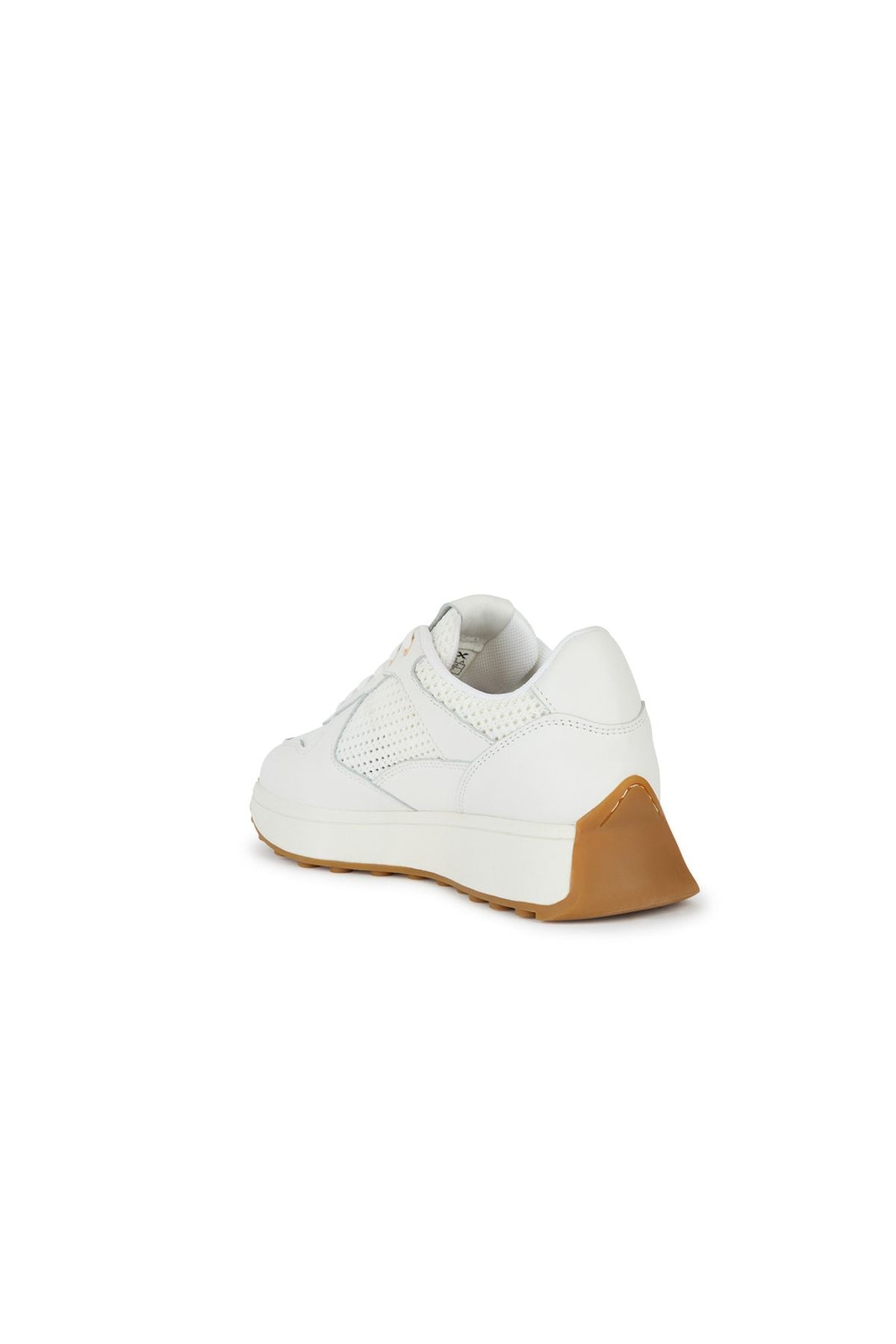 Geox Kadın Beyaz Amabel Bağcıklı Deri Sneaker
