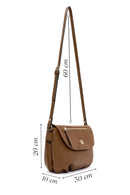 Kadın Taba Uzun Askılı Çapraz Çanta | Derimod Kadın Taba Uzun Askılı Çapraz Çanta | Derimod