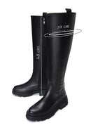 Women's Black Leather Casual Boots | Derimod Women's Black Leather Casual Boots | Derimod