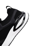 Derimod Zero Men's Black Lace-Up Thick Soled Fabric Sneaker | Derimod Derimod Zero Men's Black Lace-Up Thick Soled Fabric Sneaker | Derimod