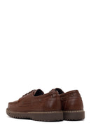 Male Brown Lace-up Thick-Soled Leather Casual Shoes | Derimod Male Brown Lace-up Thick-Soled Leather Casual Shoes | Derimod