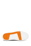 Erkek Siyah Bağcıklı Deri Sneaker | Derimod Erkek Siyah Bağcıklı Deri Sneaker | Derimod