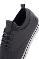 Derimod Zero Men's Gray Lace-Up Sneaker | Derimod Derimod Zero Men's Gray Lace-Up Sneaker | Derimod