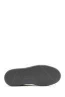 Erkek Beyaz Kalın Tabanlı Bağcıklı Deri Sneaker | Derimod Erkek Beyaz Kalın Tabanlı Bağcıklı Deri Sneaker | Derimod