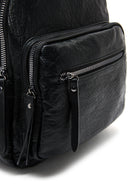 Women's Black Casual Backpack | Derimod Women's Black Casual Backpack | Derimod