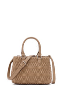 Kadın Camel Uzun Askılı Kapitone Kol Çantası | Derimod Kadın Camel Uzun Askılı Kapitone Kol Çantası | Derimod