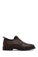 Male Brown Lace-up Leather Casual Shoes | Derimod Male Brown Lace-up Leather Casual Shoes | Derimod