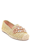 Kadın Taş Detaylı Espadril | Derimod Kadın Taş Detaylı Espadril | Derimod