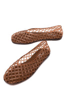Women's Brown Jelly Ballet Flats | Derimod Women's Brown Jelly Ballet Flats | Derimod