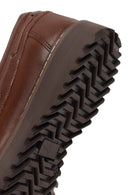 Male Brown Lace-up Thick-Soled Leather Casual Shoes | Derimod Male Brown Lace-up Thick-Soled Leather Casual Shoes | Derimod