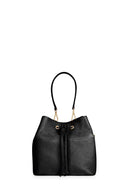Geox Women's Black Andrenne Long Strap Leather Crossbody Bag | Derimod Geox Women's Black Andrenne Long Strap Leather Crossbody Bag | Derimod