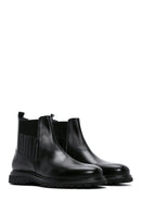 Men's Black Leather Chelsea Boots | Derimod Men's Black Leather Chelsea Boots | Derimod