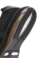 Erkek Siyah Kalın Tabanlı Nubuk Detaylı Bağcıklı Kumaş Sneaker | Derimod Erkek Siyah Kalın Tabanlı Nubuk Detaylı Bağcıklı Kumaş Sneaker | Derimod